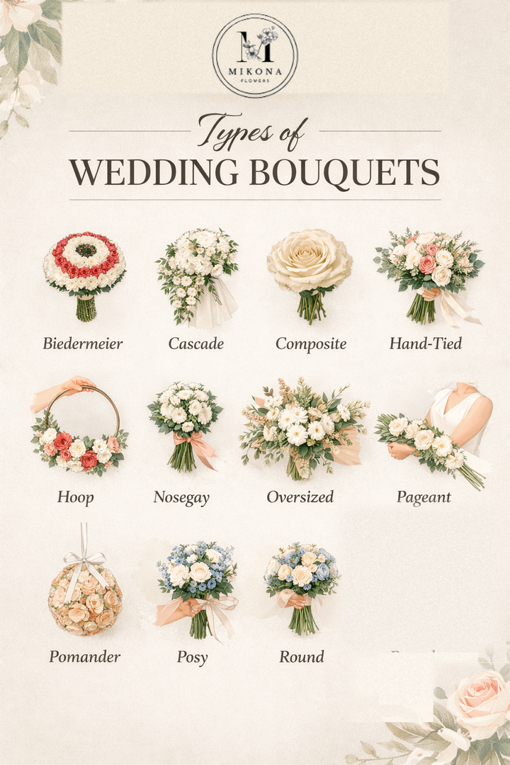 Types of Wedding Bouquets