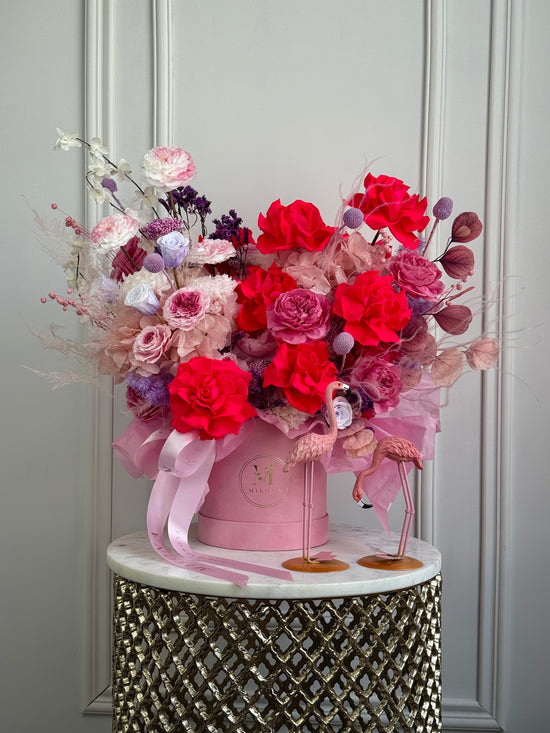 Pink Mirage
Preserved Flower Arrangement