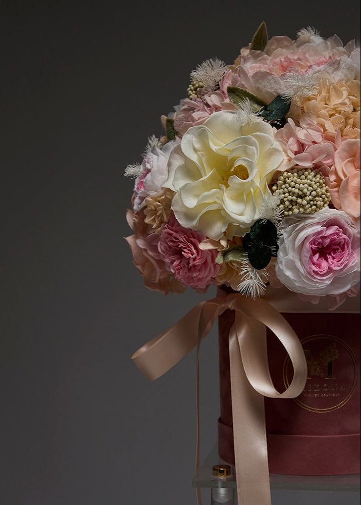 Real roses and floral art — no water, no sunlight, just timeless beauty mobile