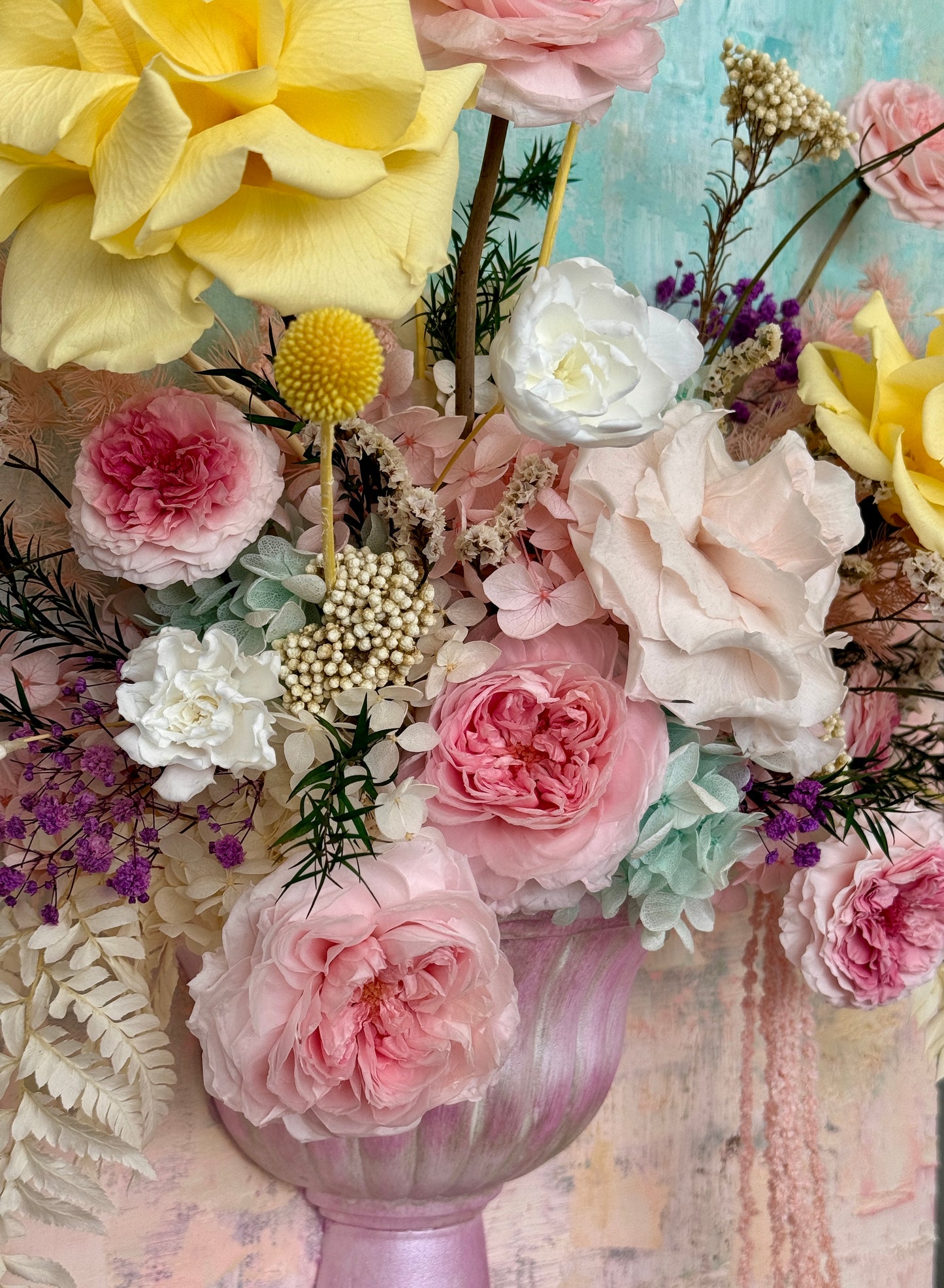 Living Canvas – 3D Preserved Floral Wall Art