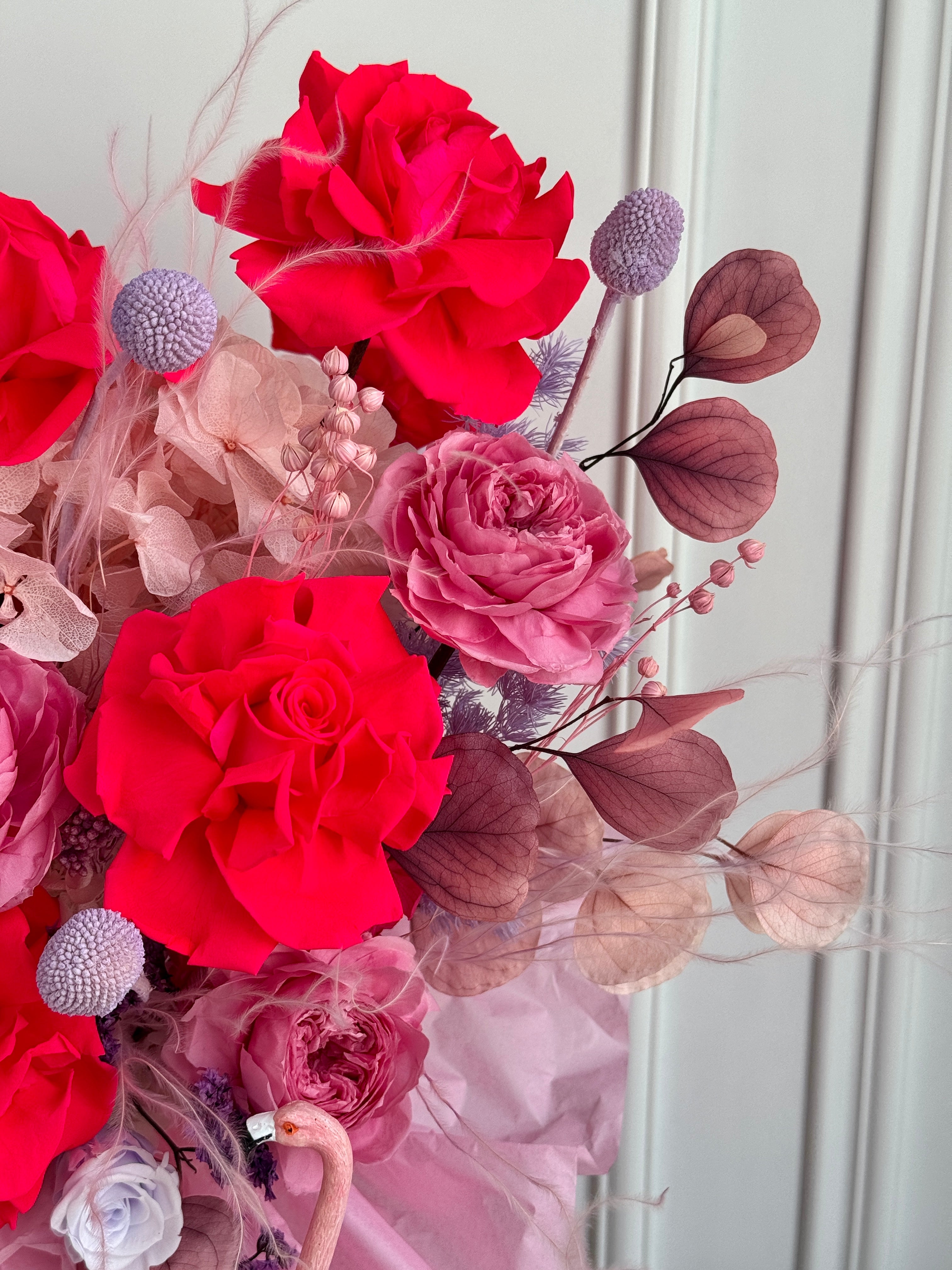 Pink Mirage
Preserved Flower Arrangement