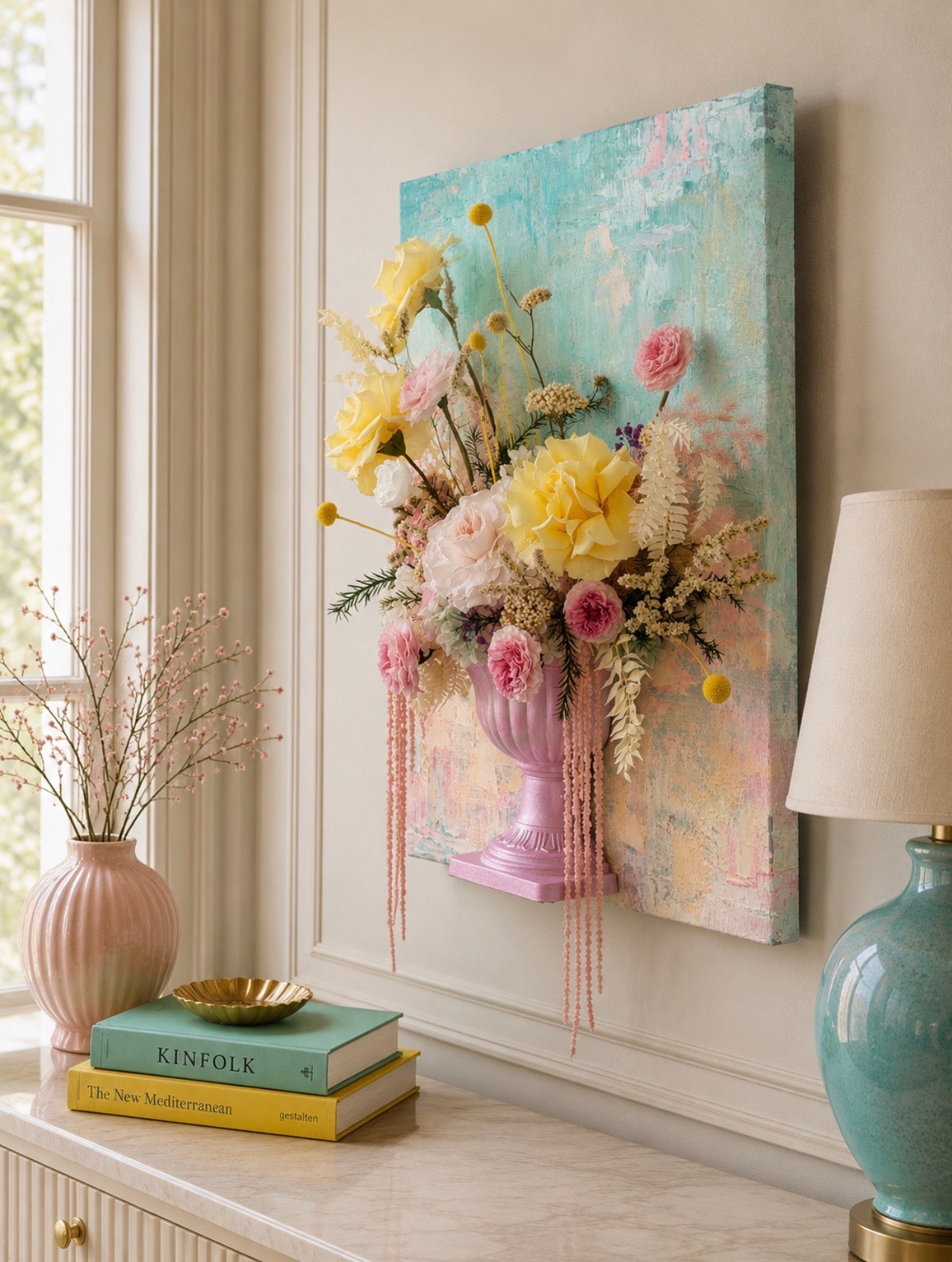 漆塗り箱 花壁 Flower Wall K-HERITAGE Living Canvas – 3D Preserved Floral Wall Art – MIKONA Flowers LLC