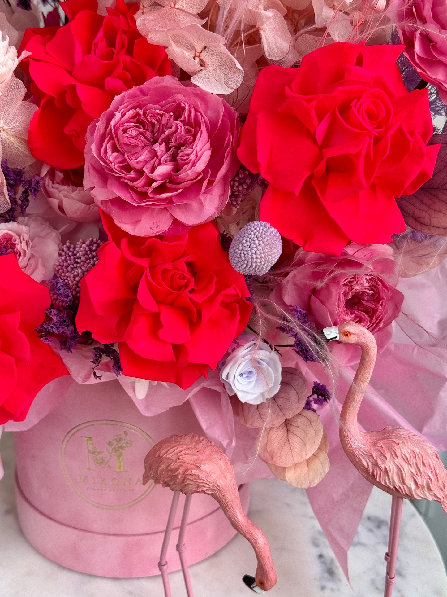 Pink Mirage
Preserved Flower Arrangement